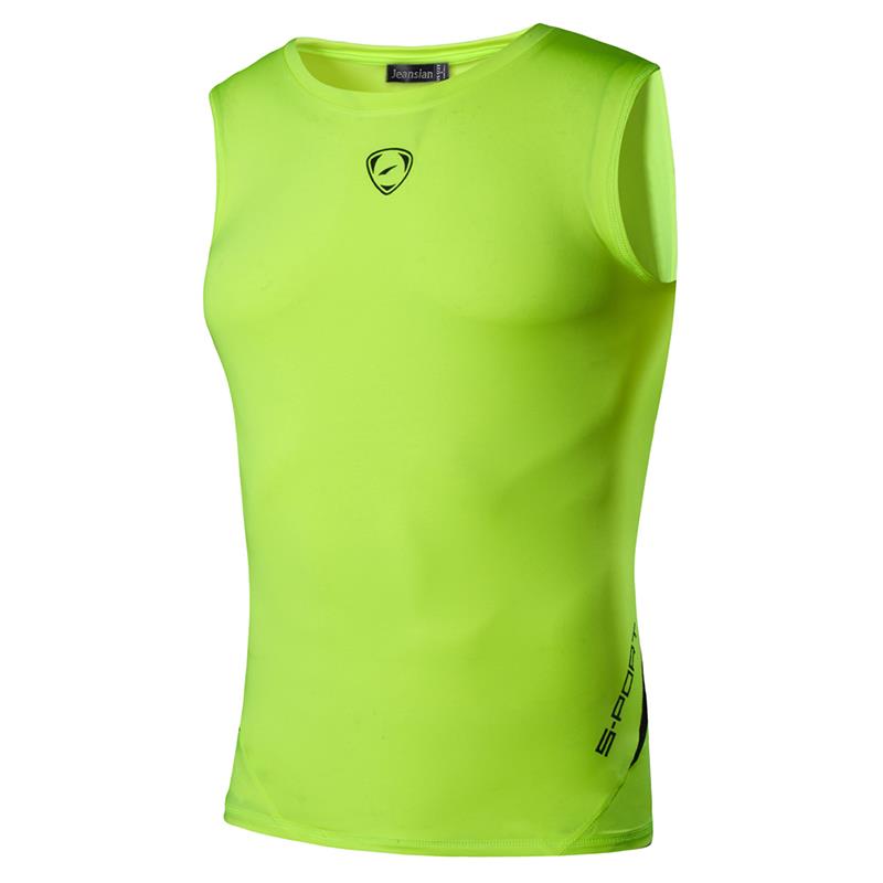 jeansian Men's Quick Dry Sleeveless Sport Tank Tops Shirts Workout Running LSL3306(PLEASE CHOOSE US SIZE)