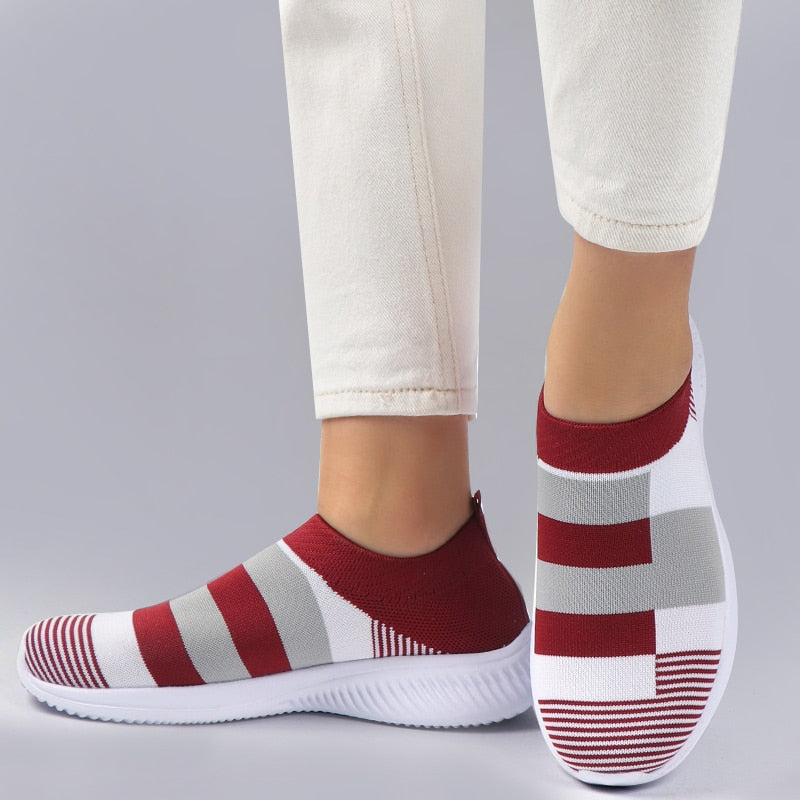 Fashion Sneakers Women Summer Sneaker Femme Comfort Socks Shoes Woman Casual Vulcanized Trainers Soft Sports Shoes Zapatos Mujer