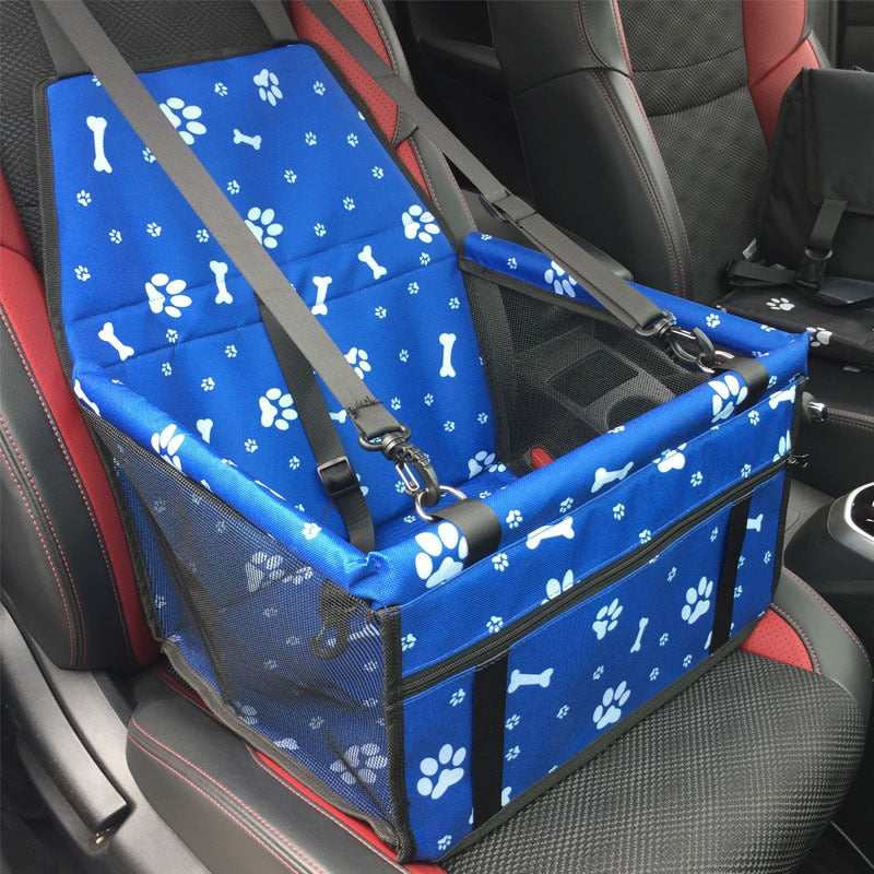 Double Thick Travel Accessories Mesh Hanging Bags Folding Pet Supplies Waterproof Dog Mat Blanket Safety Pet Car Seat Bag