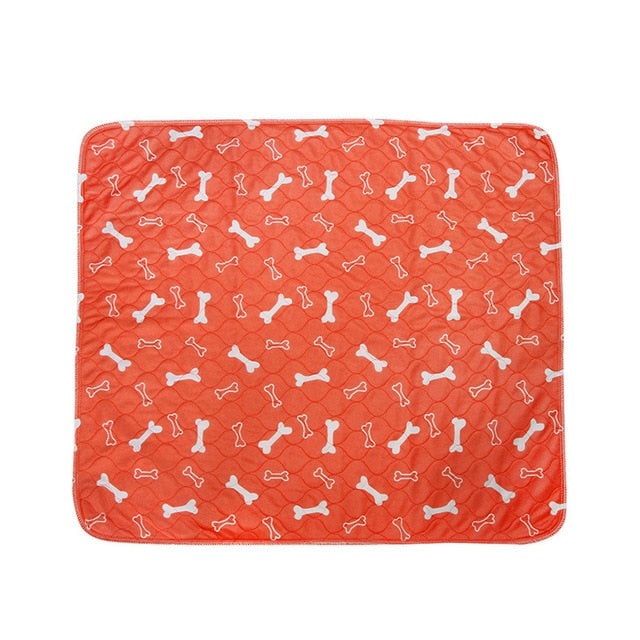 Dropshipping USA Stock Reusable Dog Bed Mats Dog Urine Pad Puppy Pee Fast Absorbing Pad Rug for Pet Training In Car Home Bed