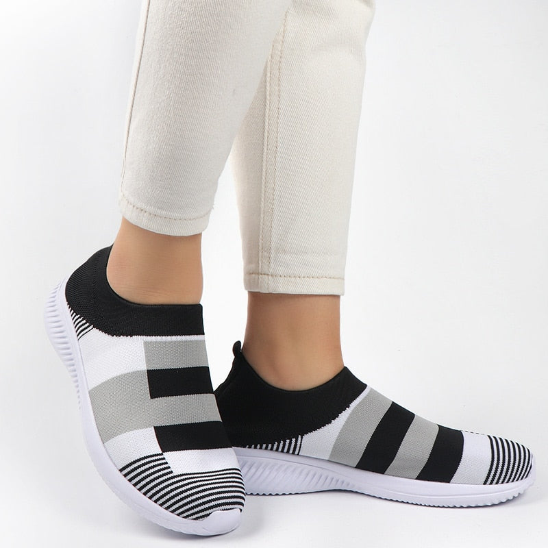 Fashion Sneakers Women Summer Sneaker Femme Comfort Socks Shoes Woman Casual Vulcanized Trainers Soft Sports Shoes Zapatos Mujer