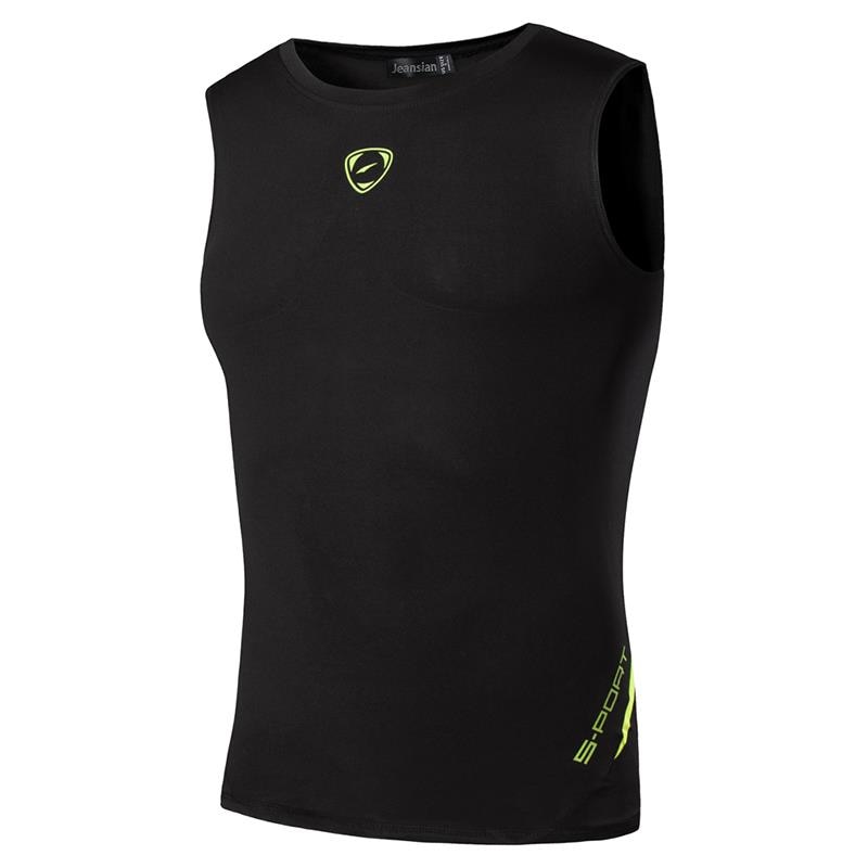 jeansian Men's Quick Dry Sleeveless Sport Tank Tops Shirts Workout Running LSL3306(PLEASE CHOOSE US SIZE)