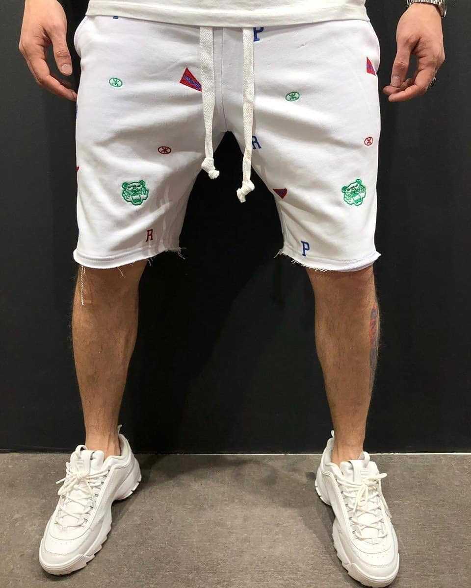 Spring Summer Men Cargo Shorts Relaxed Fit Breeches Bermuda Casual Short Pants Stick a Skin Social Cargo Short Men