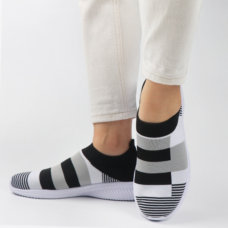 Fashion Sneakers Women Summer Sneaker Femme Comfort Socks Shoes Woman Casual Vulcanized Trainers Soft Sports Shoes Zapatos Mujer