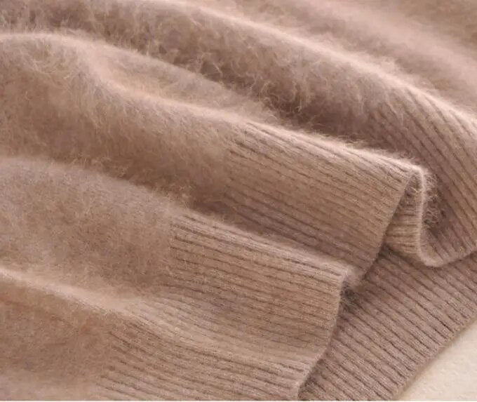 Super Warm 100% Mink Cashmere Sweater Men 2023 Autumn Winter Clothes Pullover Jumper Robe Hombre Pull Homme Hiver Men Sweater
