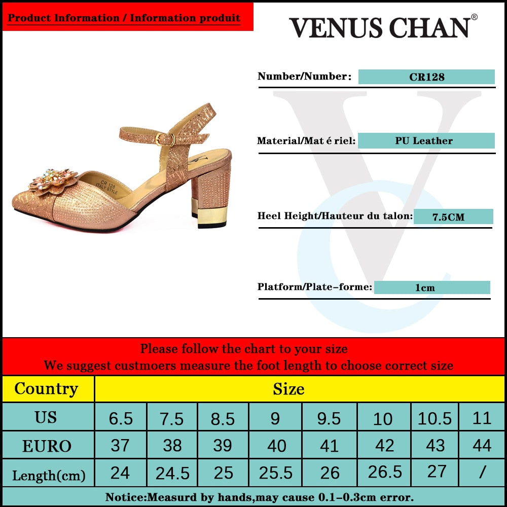Italian Shoes and Bags to Match Shoes with Bag Set Decorated with Rhinestone Nigerian Women Wedding Shoes Set Wedding Party Bag