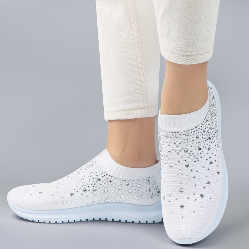 Fashion Sneakers Women Summer Sneaker Femme Comfort Socks Shoes Woman Casual Vulcanized Trainers Soft Sports Shoes Zapatos Mujer