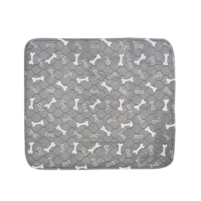 Dropshipping USA Stock Reusable Dog Bed Mats Dog Urine Pad Puppy Pee Fast Absorbing Pad Rug for Pet Training In Car Home Bed