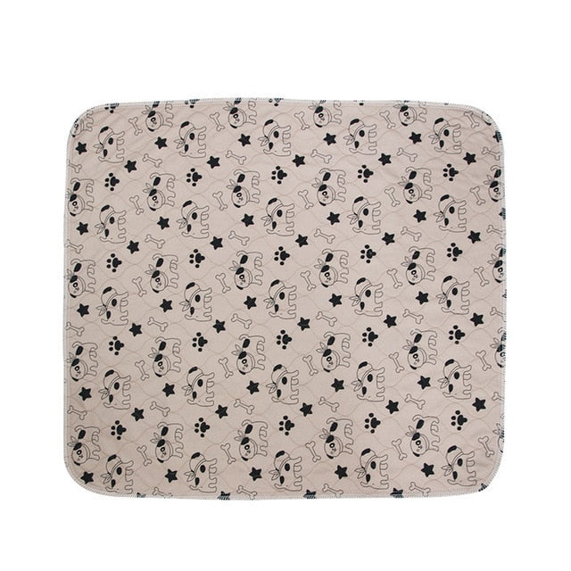 Dropshipping USA Stock Reusable Dog Bed Mats Dog Urine Pad Puppy Pee Fast Absorbing Pad Rug for Pet Training In Car Home Bed
