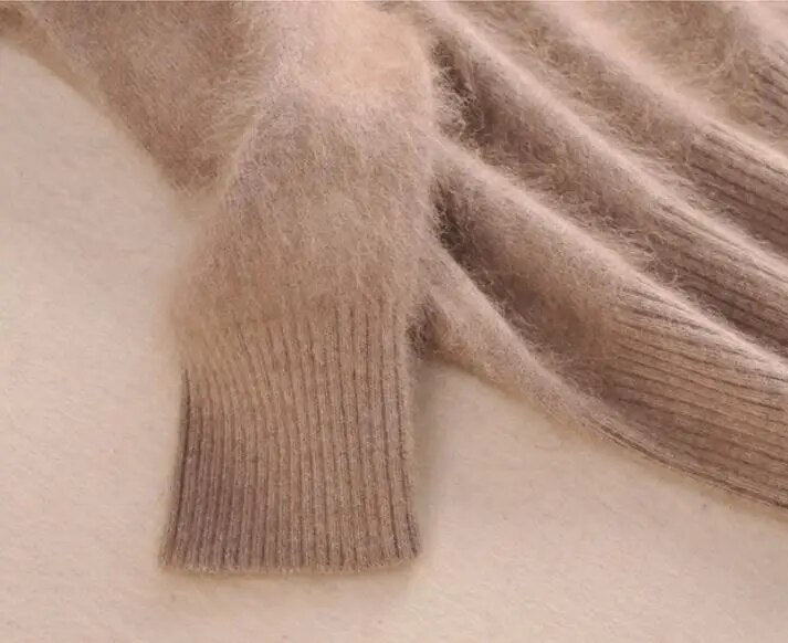 Super Warm 100% Mink Cashmere Sweater Men 2023 Autumn Winter Clothes Pullover Jumper Robe Hombre Pull Homme Hiver Men Sweater