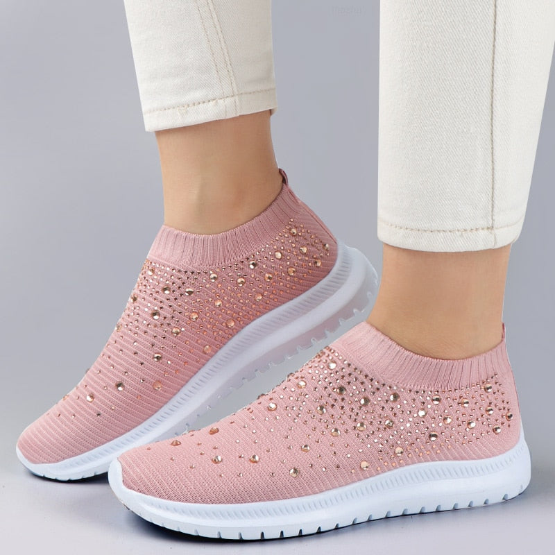 Fashion Sneakers Women Summer Sneaker Femme Comfort Socks Shoes Woman Casual Vulcanized Trainers Soft Sports Shoes Zapatos Mujer