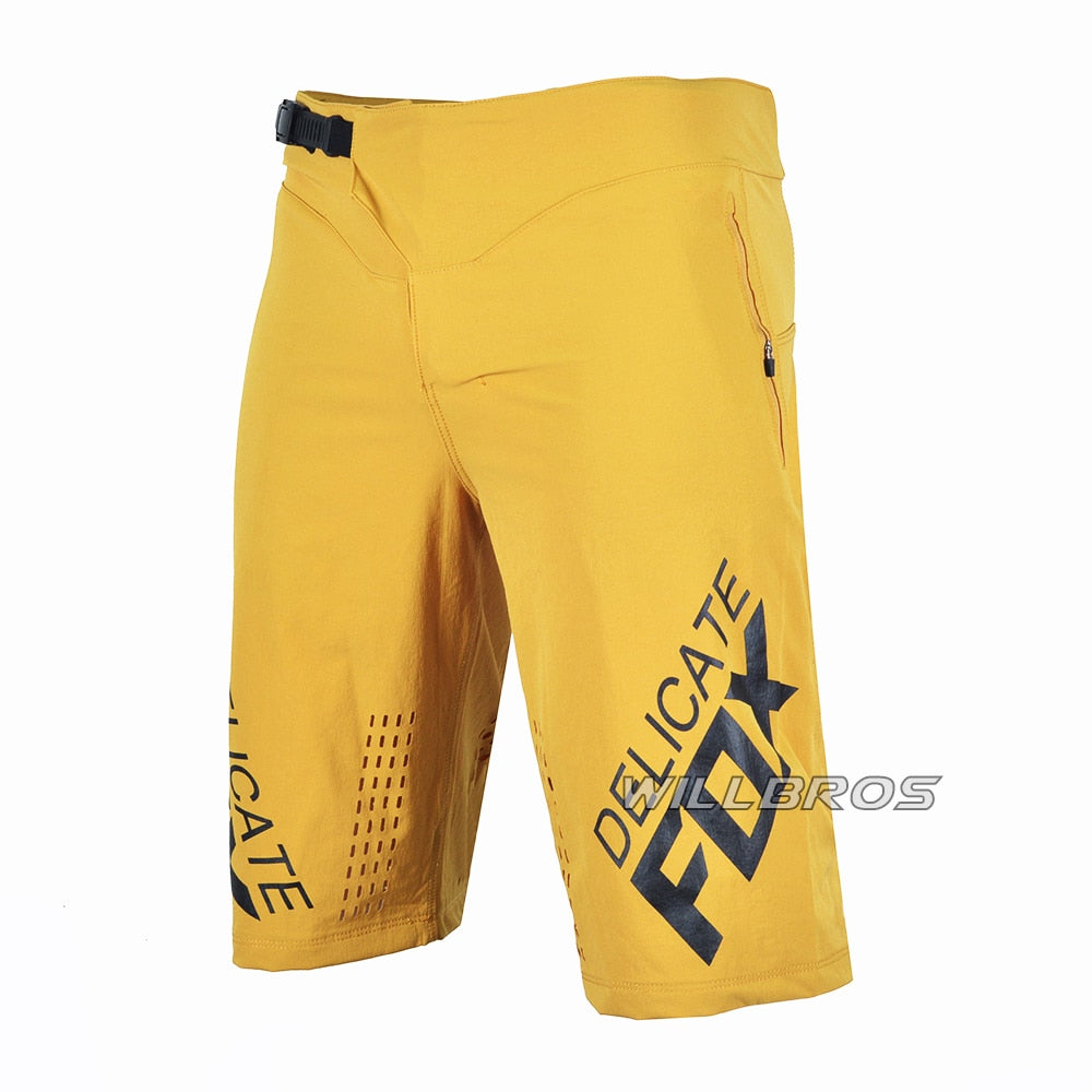Delicate Fox Shorts Mountain Bicycle Offroad MX BMX MTB Defend Racing Motorcycle Motorbike Summer Short Pants Mens