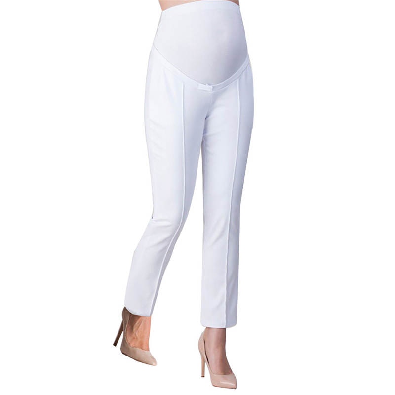 Women's Pants Stomach Pregnant Women's Trousers Elastic Belly Protection Maternity Pregnant Pants Trousers Pencil Pants