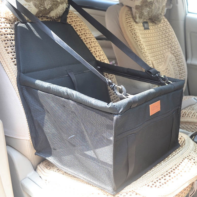 Double Thick Travel Accessories Mesh Hanging Bags Folding Pet Supplies Waterproof Dog Mat Blanket Safety Pet Car Seat Bag