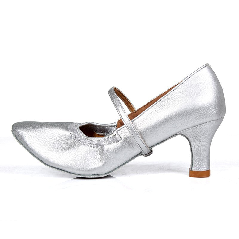 New arrival Brand Modern Dance Shoes Women Girls Dancing Shoes High Heeled Ballroom Latin Dance Shoes For Women 5CM and 7CM Heel