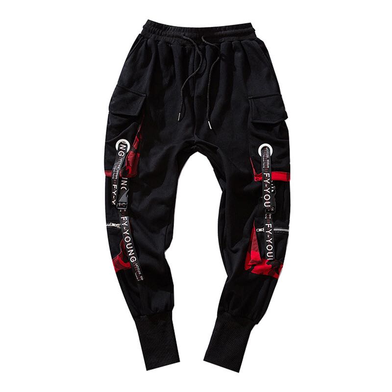 Hip Hop Cargo Pants Men Streetwear Cotton Joggers Fashion Sweatpants Male Casual Harem Trousers Summer Harajuku Pants Men Women