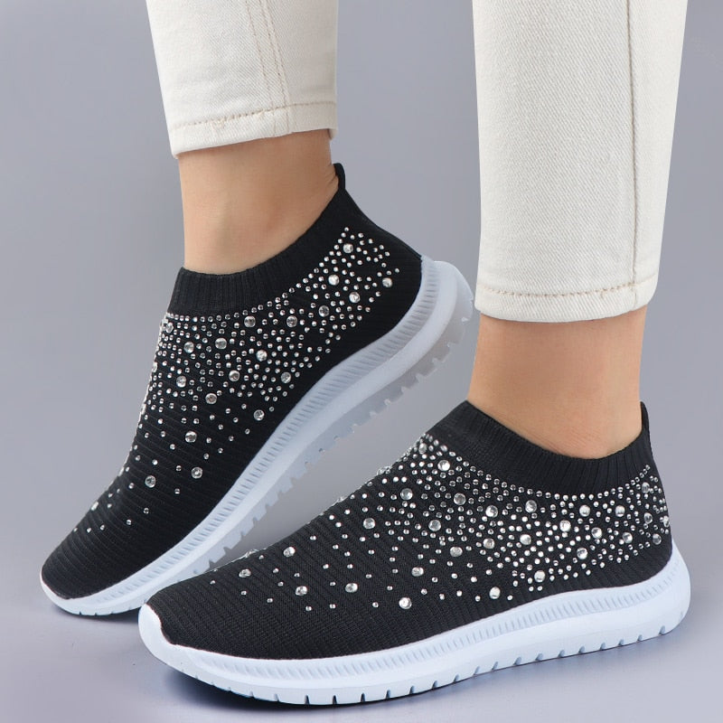 Fashion Sneakers Women Summer Sneaker Femme Comfort Socks Shoes Woman Casual Vulcanized Trainers Soft Sports Shoes Zapatos Mujer