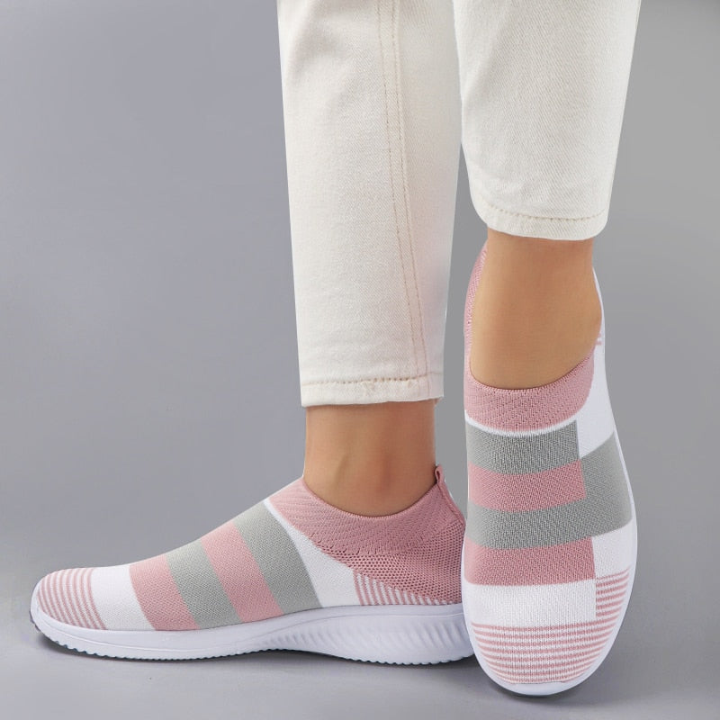 Fashion Sneakers Women Summer Sneaker Femme Comfort Socks Shoes Woman Casual Vulcanized Trainers Soft Sports Shoes Zapatos Mujer