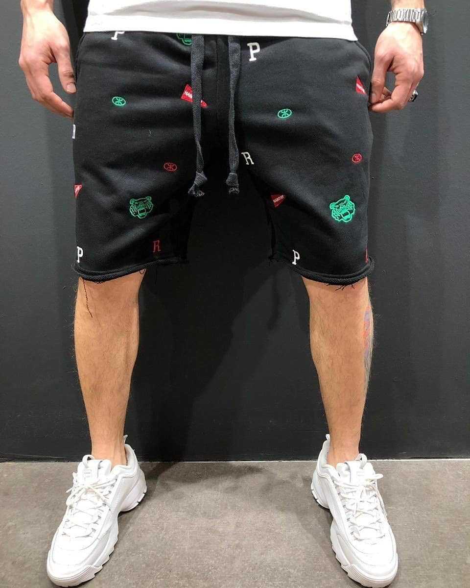 Spring Summer Men Cargo Shorts Relaxed Fit Breeches Bermuda Casual Short Pants Stick a Skin Social Cargo Short Men