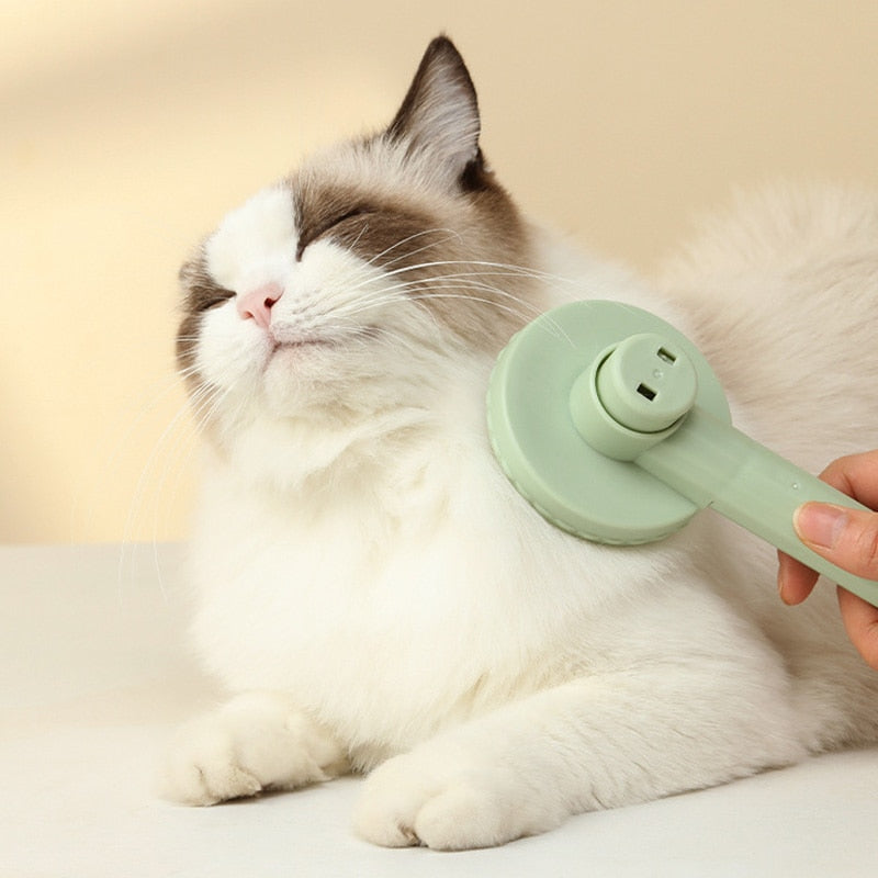 Pet Hair Remover Brush For Cats Dog Hair Remover Brush Pet Hair Shedding Self Cleaning Comb Pet Grooming Tools Pet Comb