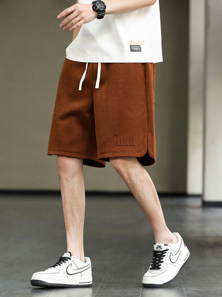 Summer Men's Shorts 8XL Plus Size Drawstring Baggy Sweatshorts Male Wide Breeches Pants Men Short Sweatpants Streetwear