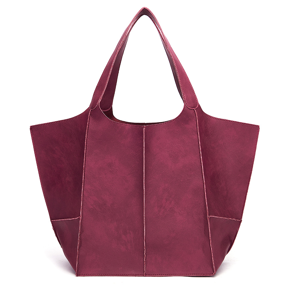 Women's Retro Horizontal Square Tote Bag