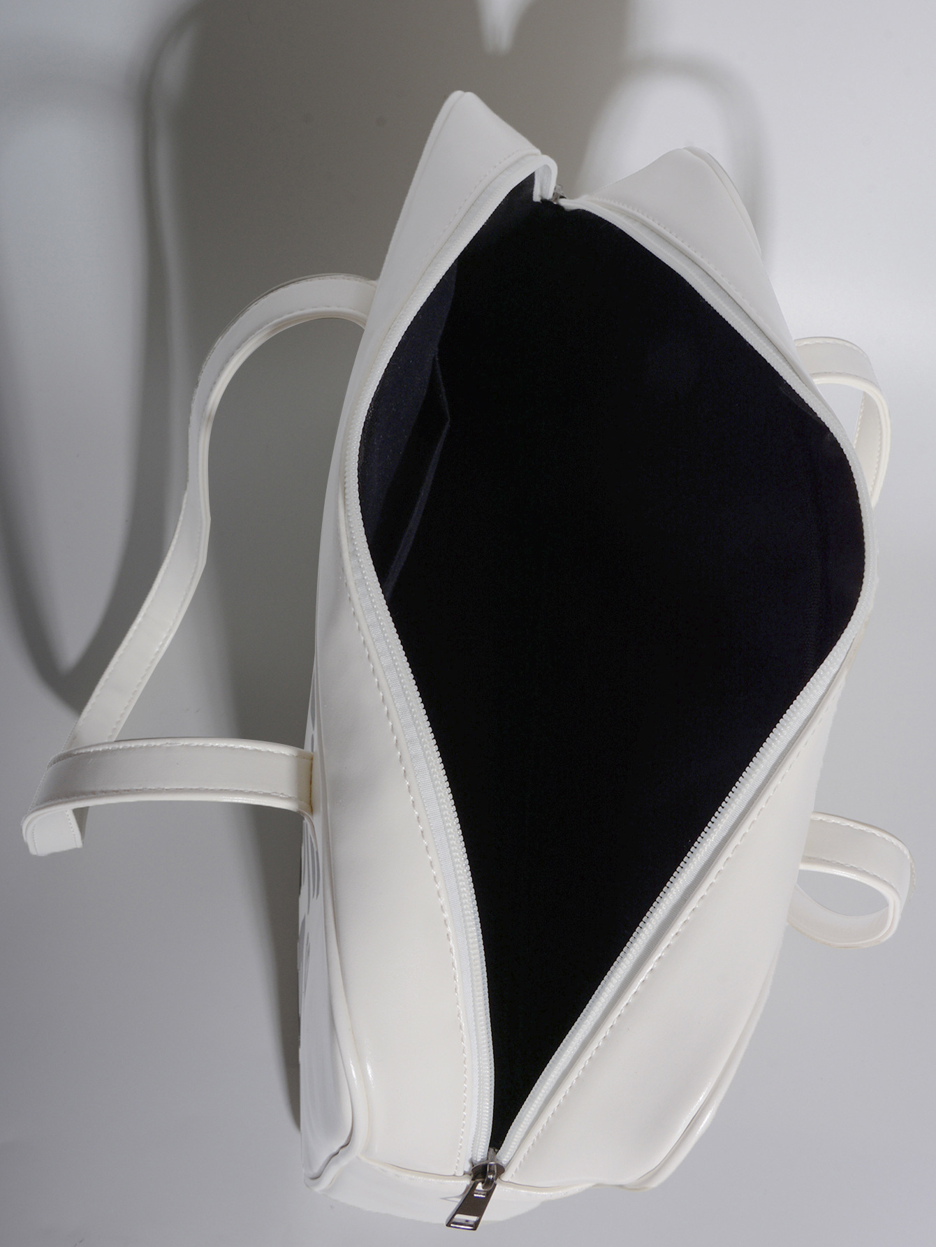Letter Print Shoulder Bag