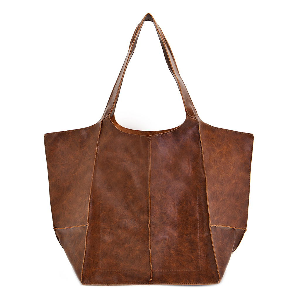 Women's Retro Horizontal Square Tote Bag