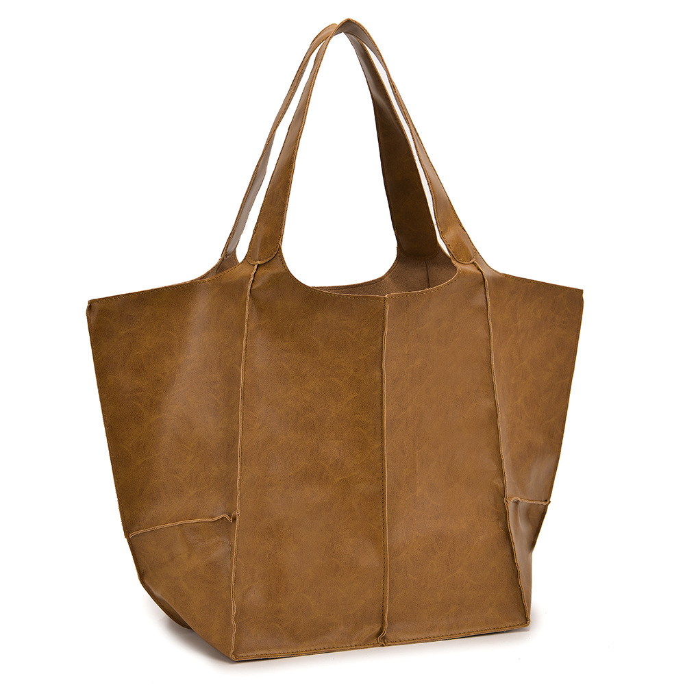 Women's Retro Horizontal Square Tote Bag