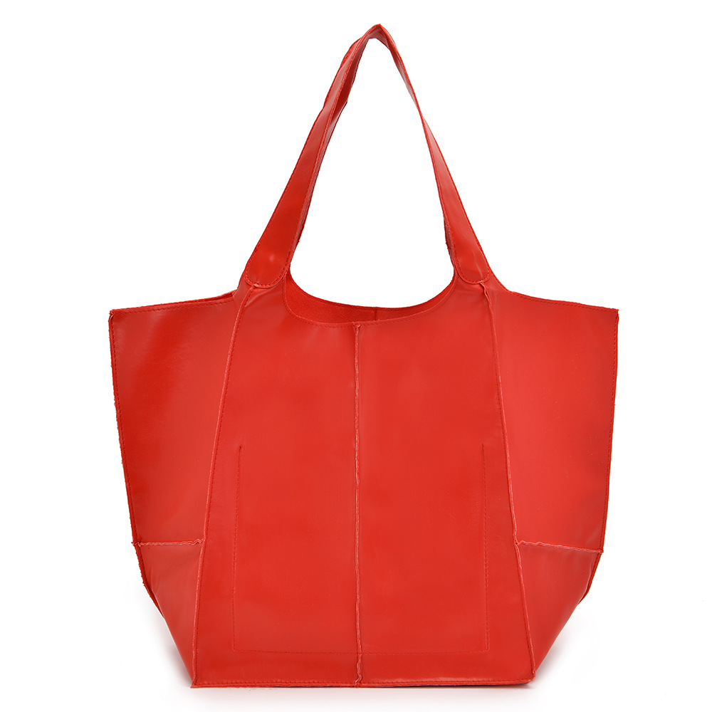 Women's Retro Horizontal Square Tote Bag