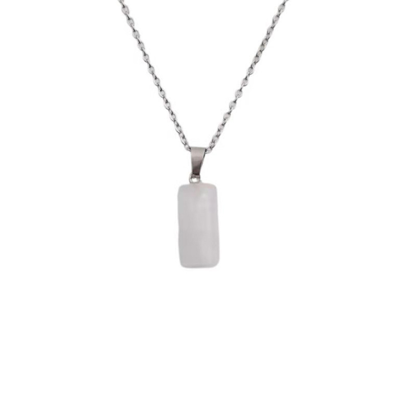 Retro Cylindrical Pendant Necklace