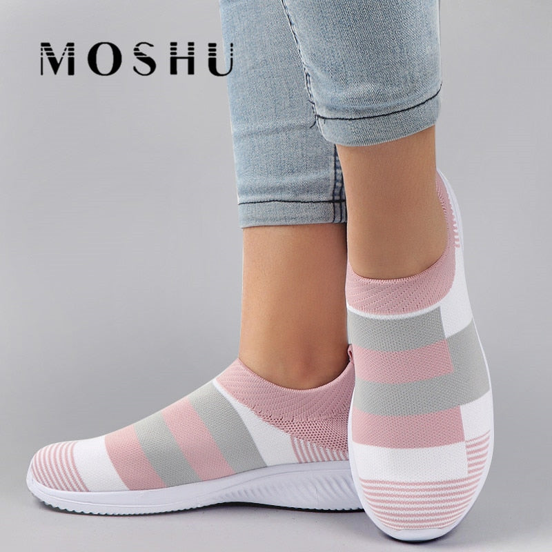 Fashion Sneakers Women Summer Sneaker Femme Comfort Socks Shoes Woman Casual Vulcanized Trainers Soft Sports Shoes Zapatos Mujer