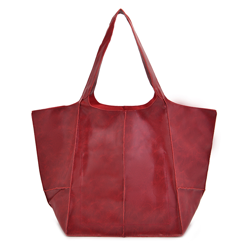 Women's Retro Horizontal Square Tote Bag