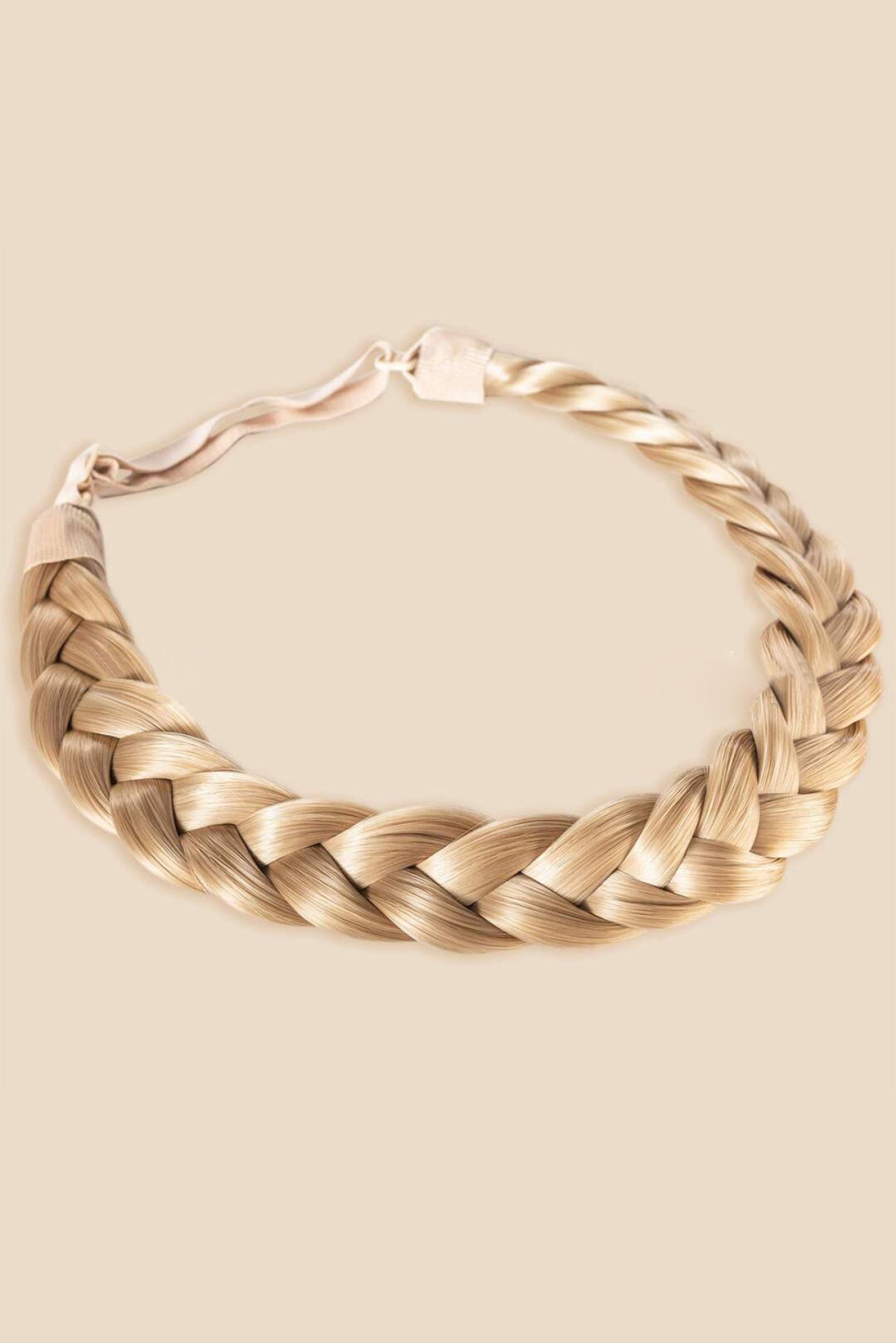 Blonde Braid Adjustable Headband