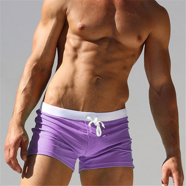 Summer Swimwear Men Shorts Swim Trunks Swimming 2020 Maillot De Bain Surf Swimsuit Boy Swim Suits Boxer Sexy mayo sungas