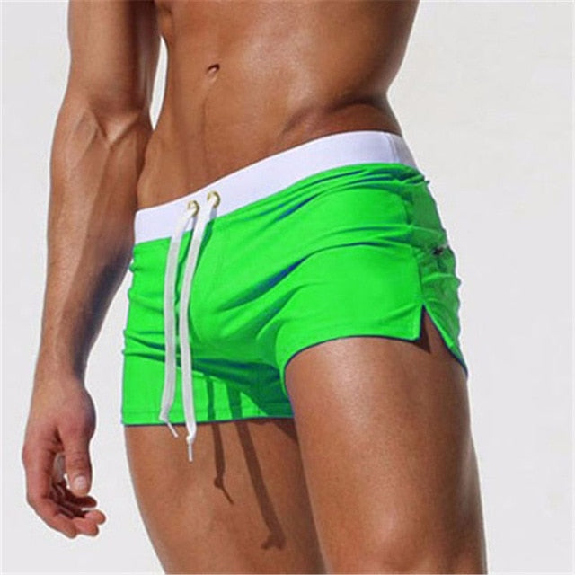 Summer Swimwear Men Shorts Swim Trunks Swimming 2020 Maillot De Bain Surf Swimsuit Boy Swim Suits Boxer Sexy mayo sungas