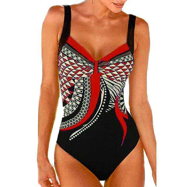 Swimwear Women 2020 One Piece Swimsuit Push Up Sexy Bathing Suit Women Swimming for Beach Wear Monokini Plus Size Swimwear 3XL