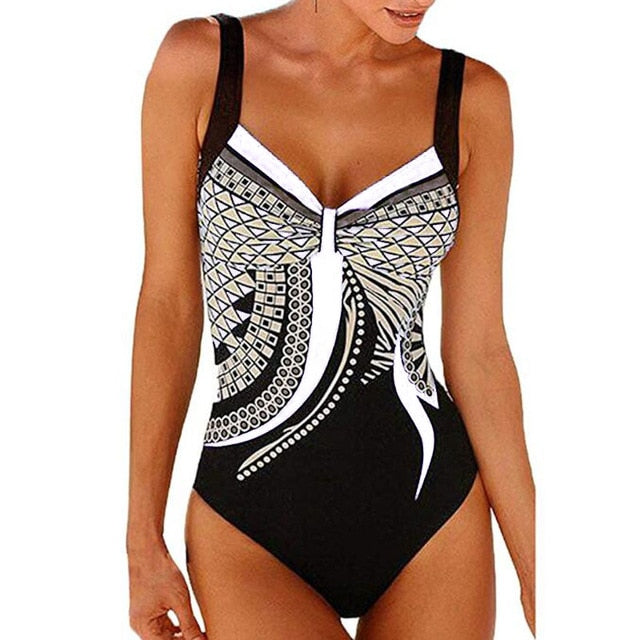 Swimwear Women 2020 One Piece Swimsuit Push Up Sexy Bathing Suit Women Swimming for Beach Wear Monokini Plus Size Swimwear 3XL