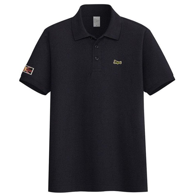 High Quality 2020 New Mens Short Sleeve Polos Shirts Casual-Design Brand Cotton Polos Homme Fashion Summer Sportswear Male Tops