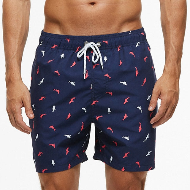 Mens Quick Dry Printed Short Swim Trunks with Mesh Lining Swimwear Bathing Suits Funny Shorts with Mesh Lining Swimwear Bathing