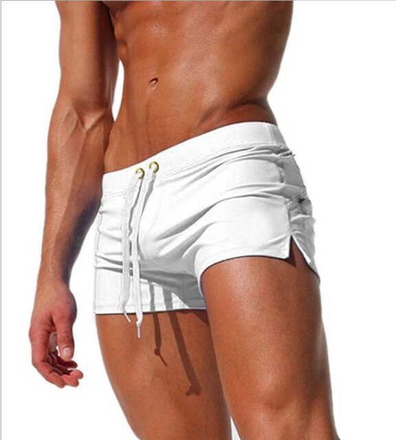 Men's Swimwear Men Swimsuit Maillot De Bain Boy Swim Suits Boxer Shorts Swim Trunks Swimming Surf Badpak Mayo Gay Sungas