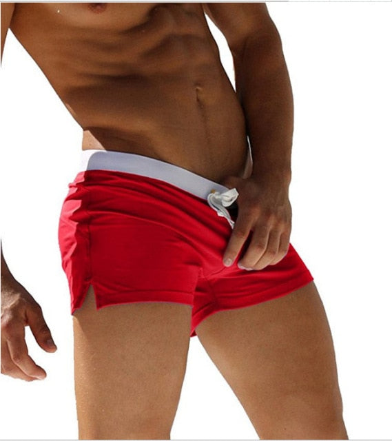 Men's Swimwear Men Swimsuit Maillot De Bain Boy Swim Suits Boxer Shorts Swim Trunks Swimming Surf Badpak Mayo Gay Sungas