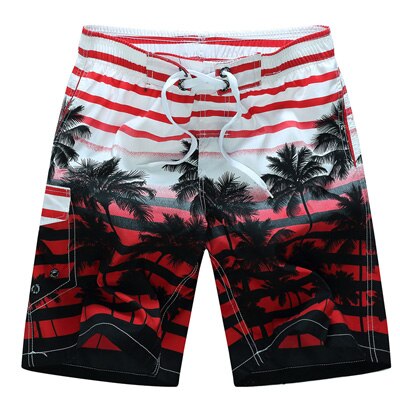 Mens Board Shorts Summer Swimwear Men Print Swimsuit Holiday Beach Wear Surf Bathing Suit Swimming Trunks Sunga Plus Size 6xl