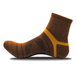 Men Merino Wool Black Ankle Cotton Socks