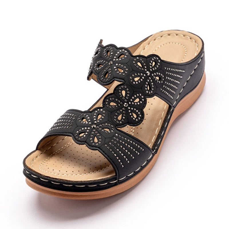 Woman Sandals Soft Bottom Summer Shoes Women Wedges Shoes With Heels Sandals Casual Beach Chaussure Femme Summer Sandals