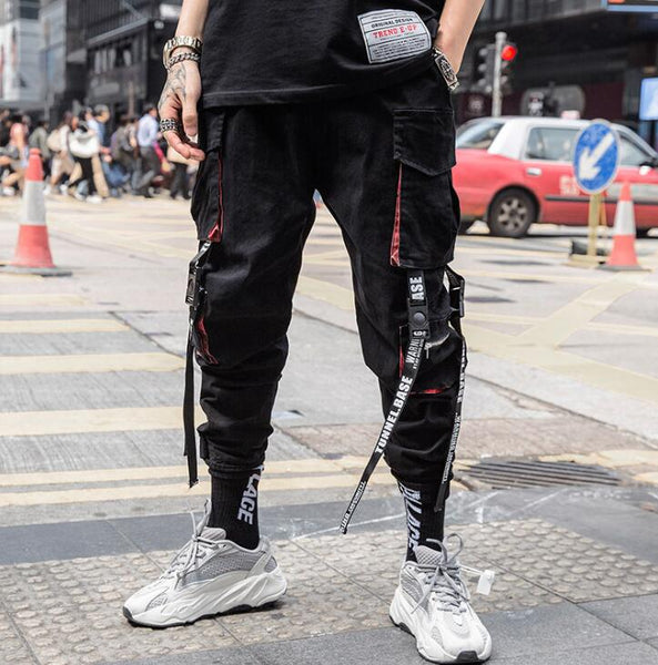 Hip Hop Cargo Pants Men Streetwear Cotton Joggers Fashion Sweatpants Male Casual Harem Trousers Summer Harajuku Pants Men Women