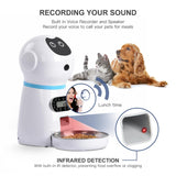 NICREW Automatic Pet Feeder Dog Bowl 3L Pet Food Dispenser Feeder Vending Machine Large Cat Dog 4 Meal Voice Recorder &Timer