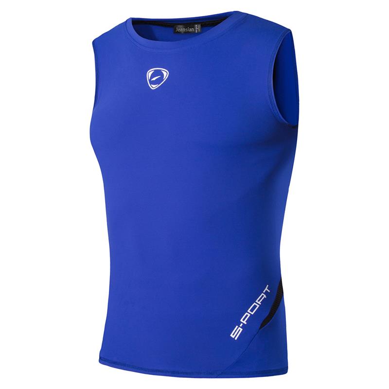 jeansian Men's Quick Dry Sleeveless Sport Tank Tops Shirts Workout Running LSL3306(PLEASE CHOOSE US SIZE)