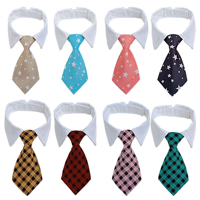 20/50pcs Dog Decorations Products Pet Cat Dog Tie Small Bowtie Pet goods for the holiday Grooming Accessories Pet Shop