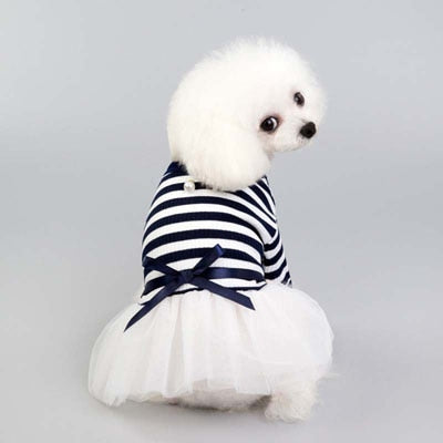 Summer Princess Pet Dress for Dogs Little Small Puppies Animal Cat Tutu Wedding Party Skirt Clothes for Chihuahua Yorks